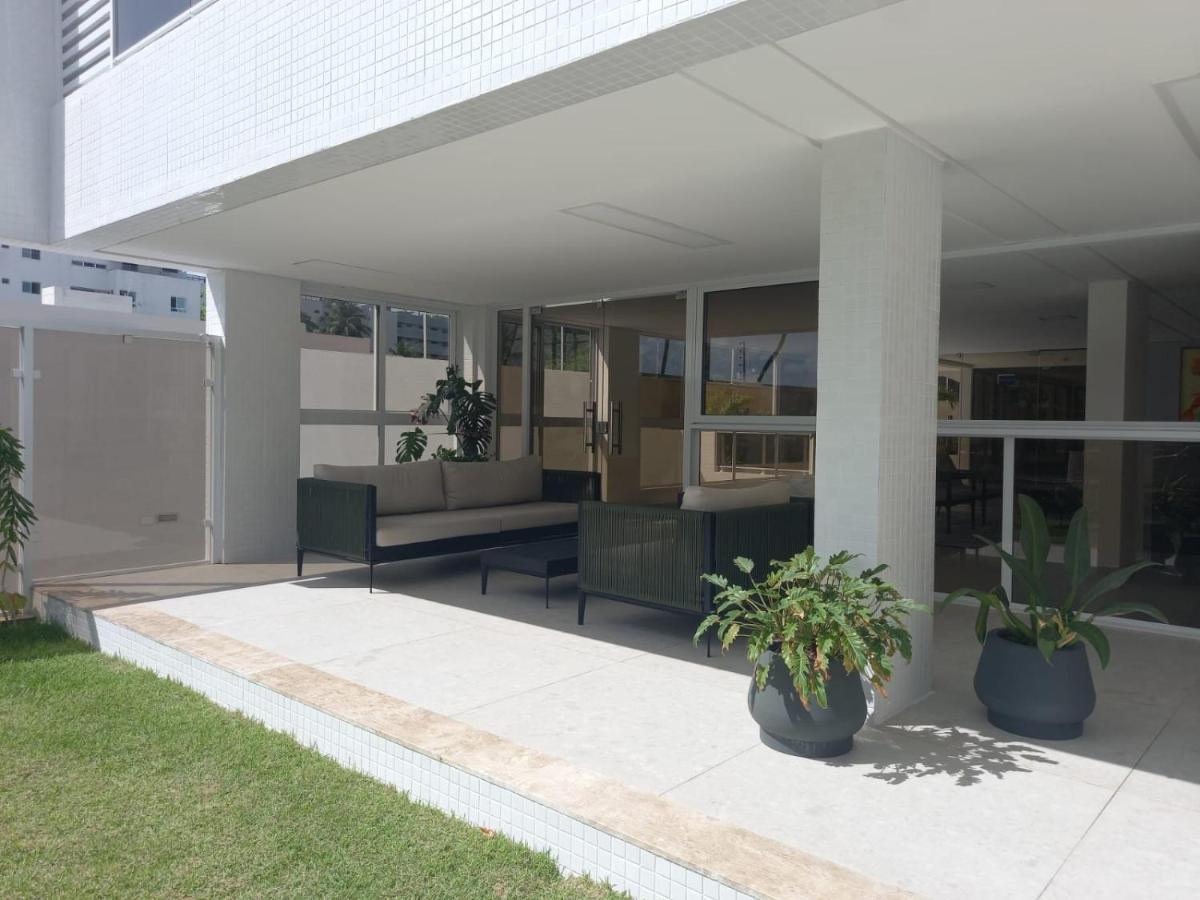 Apartamento Puerto Ventura Flat Beira Mar De Cabo Branco João Pessoa Exterior foto